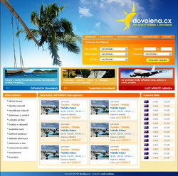 Dovolená.cx - www.dovolena.cx - Webdesign        
        