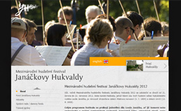 Webdesign - Janáčkovy Hukvaldy
