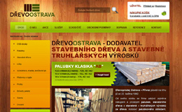 Webdesign - Dřevoprodej Ostrava