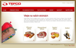 TEFCO CZ, a.s. - www.tefco.cz - Webdesign        
        